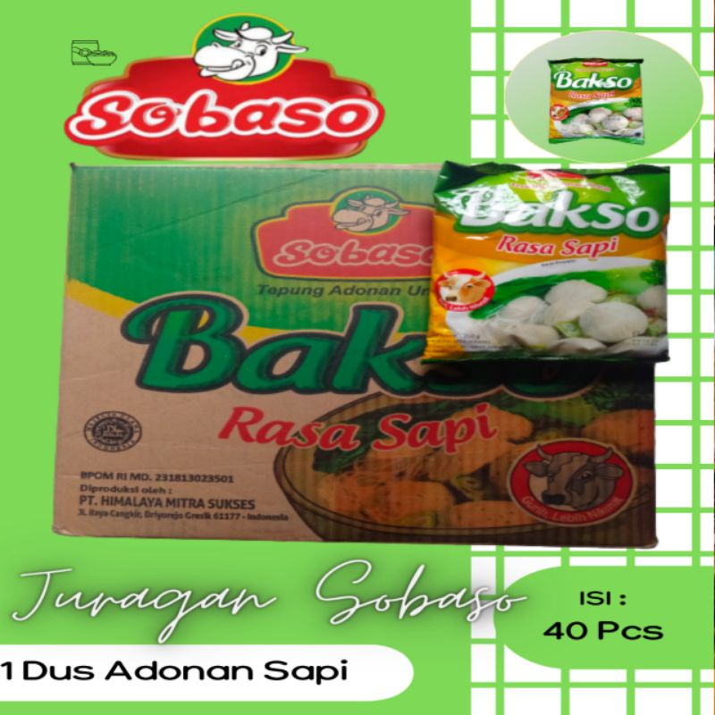 Jual Sobaso Tepung Bumbu Adonan Rasa Sapi 250 Gram Shopee Indonesia