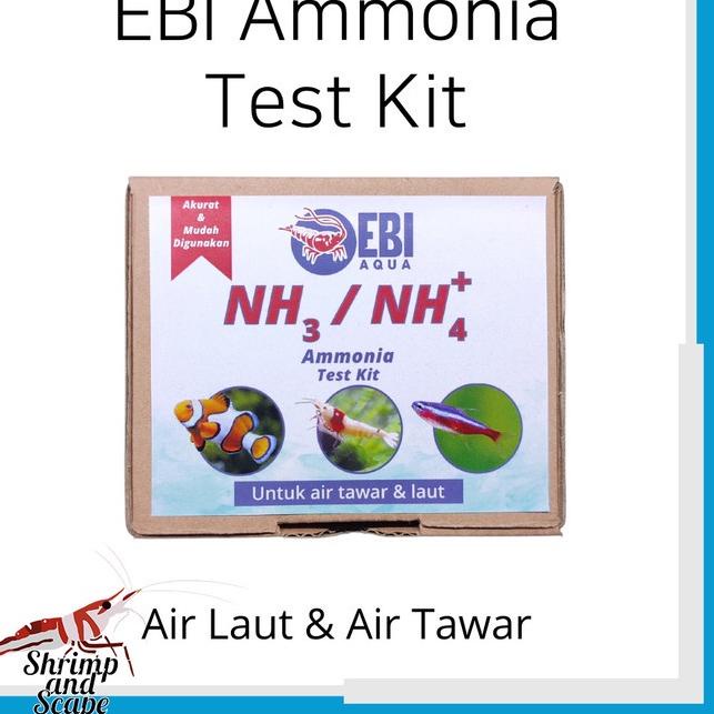 Jual EBI NH3 NH4 Ammonia Water Test Kit Alat Tes Air Aquascape Amonia