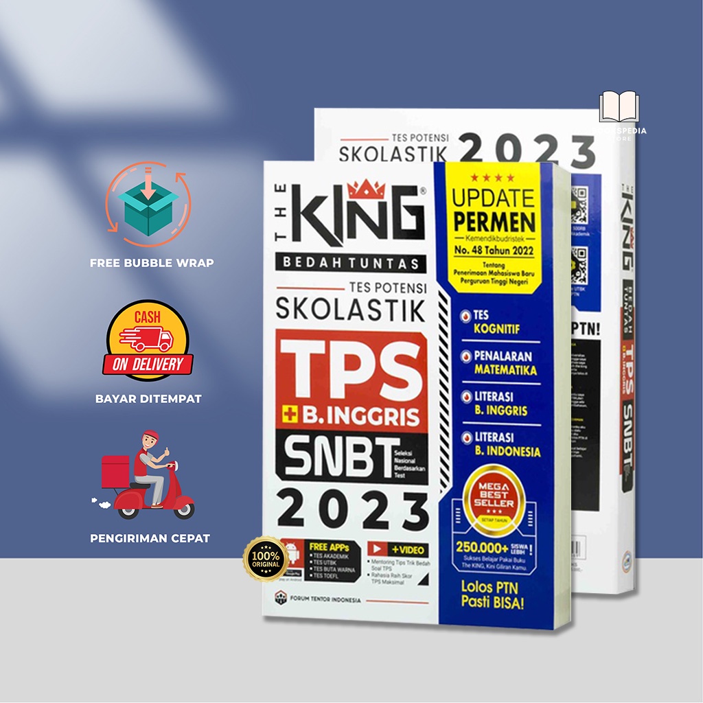 Jual Buku SNBT 2023 The King : Bedah Tuntas Skolastik TPS Bahasa ...