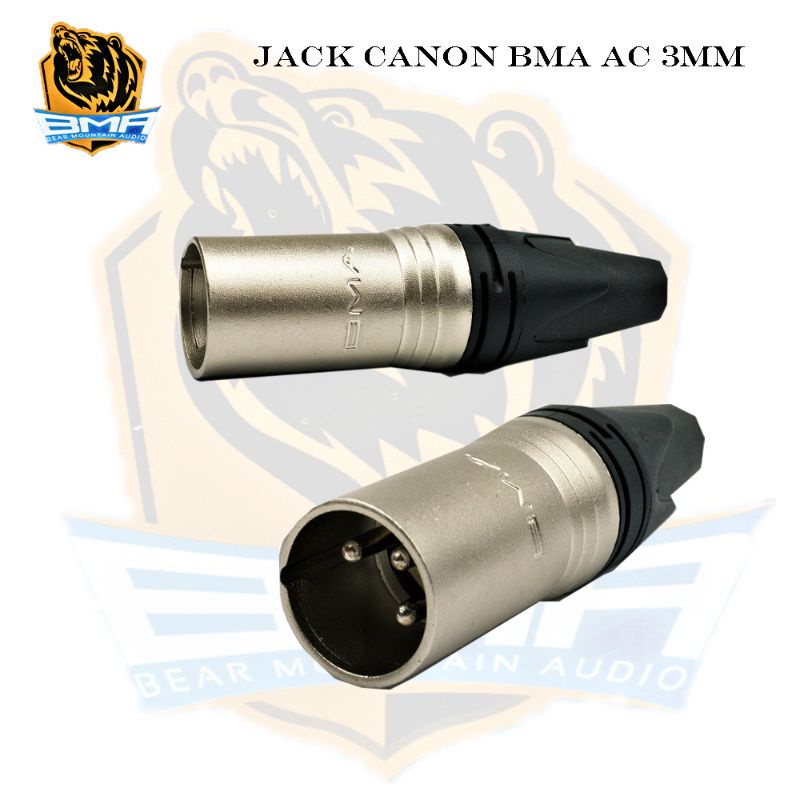 Jual Jack Canon Male Bma Original Ii Jack Canon Cowok Jek Canon Ac Mm Asli Konektor Xlr Pin