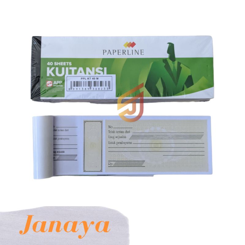 Jual Buku Kwitansi Paperline Shopee Indonesia 