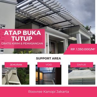 Jual Kanopi Atap Buka Tutup Otomatis Murah Bergaransi Shopee Indonesia