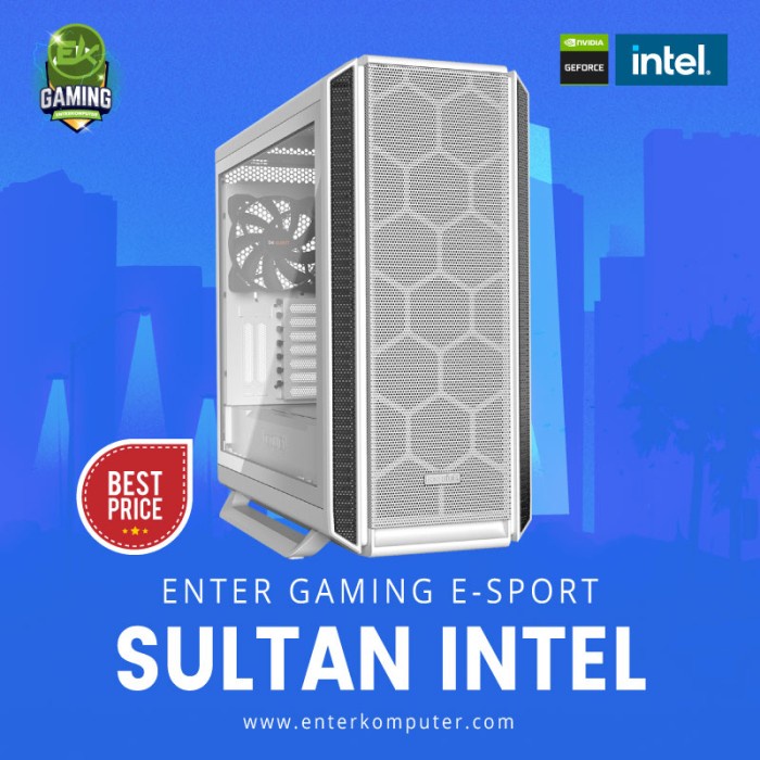 Jual Ruka Pc Rakitan Enterkomputer Gaming E-Sports Sultan Intel ...