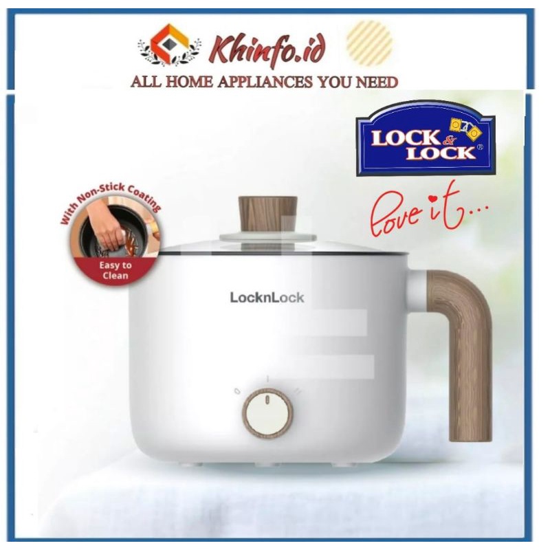 Jual Multi Cooking Pot EJP118WHT LocknLock/Multi cooker 1,5liter