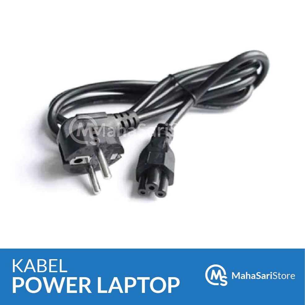 Jual Kabel Power Adaptor Laptop / Charger Notebook 3 / Tiga Lubang ...