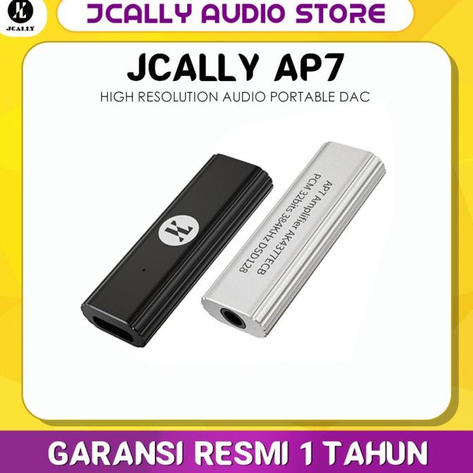 Jual JCALLY AP7 Portable DAC Amplifier AK4377ECB Type C / Lightning