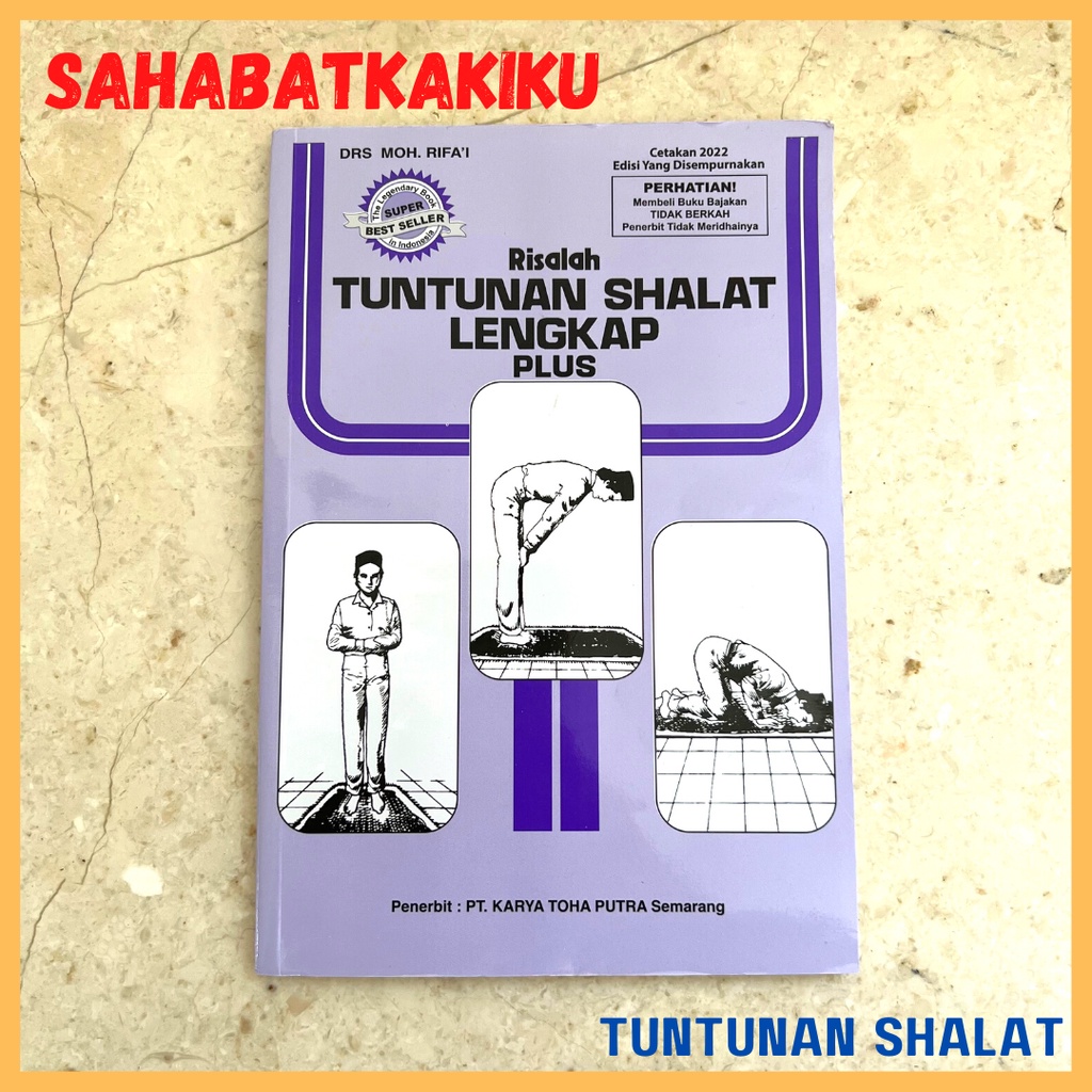 Jual Risalah Tuntunan Shalat Lengkap / Buku Tuntunan Solat / Penerbit ...