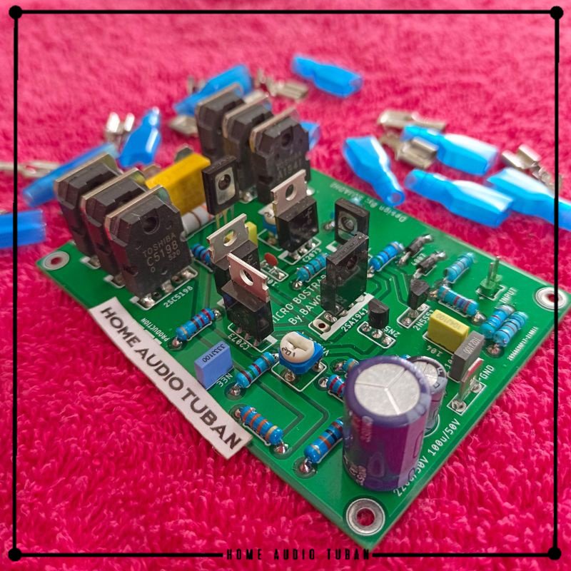 Jual Kit Driver Amplifier MICRO BOSTRAP TEF DOBEL LAYER | Shopee Indonesia