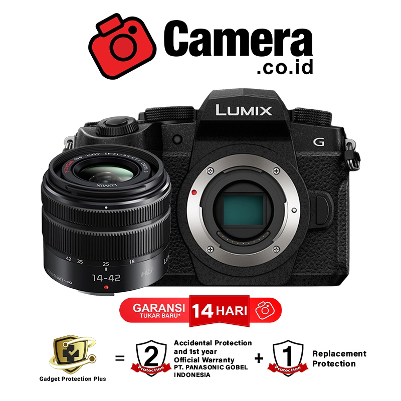 Jual PANASONIC DCG90KGCK kit 1442mm f/3.55.6 II ASPH O.I.S Kamera