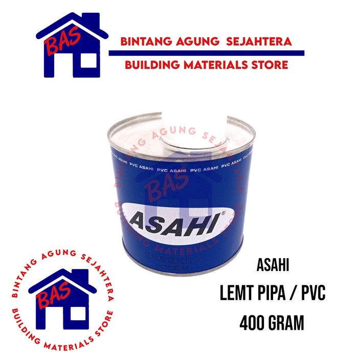 Jual Perekat Lem Asahi Kaleng Gram Lem Pipa Paralon Lem Pvc Shopee Indonesia