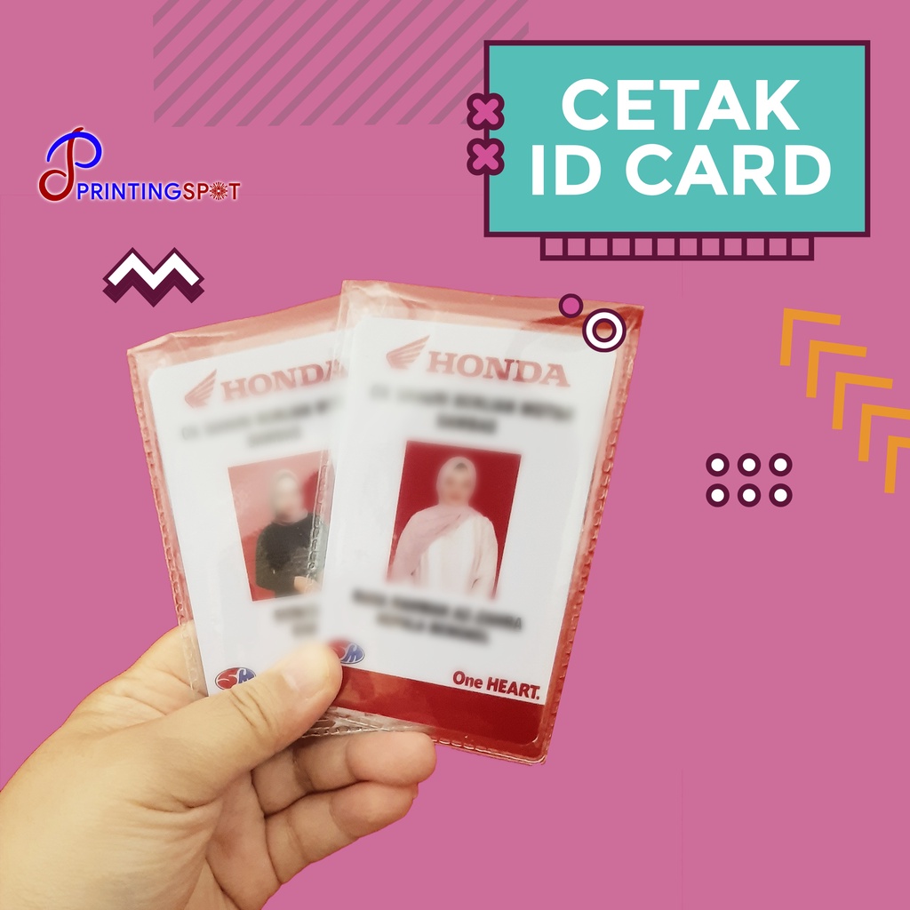 Jual Cetak Id Card Kartu Member Kartu Pelajar Pvc Card Kartu Custom