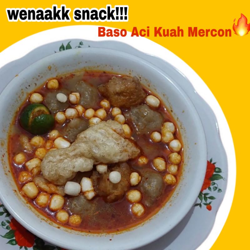 Jual Baso Aci Original Ekstra Kenyang Kuah Mercon Pedas Nampol New