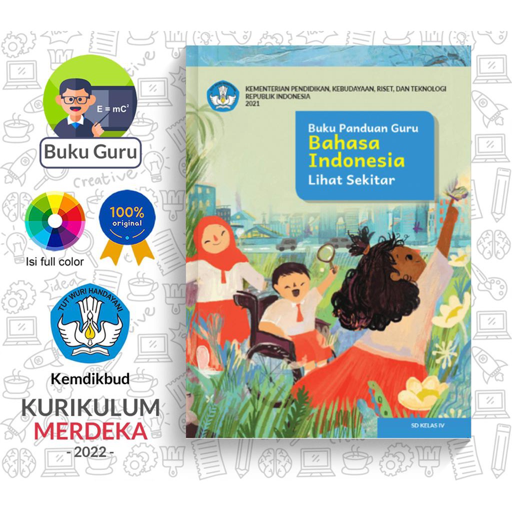 Jual Buku Panduan Guru BHS INDONESIA Kelas 4 SD / MI Kurikulum Merdeka ...