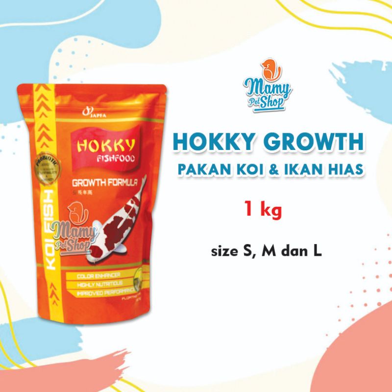 Jual Hokky Growth Kg Pakan Ikan Koi Shopee Indonesia