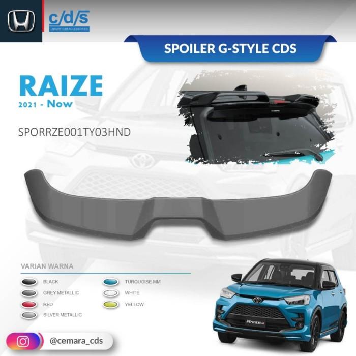 Jual SPOILER G-STYLE NEW MODEL TOYOTA RAIZE / DAIHATSU ROCKY HIGH ...