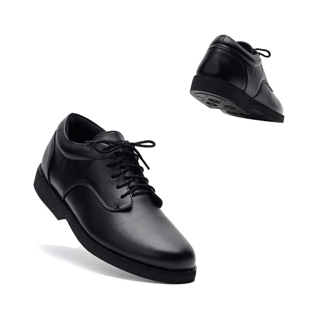 Jual JYF - Loop Black Sepatu Loafers Pria Formal Kantor Kerja Kuliah ...
