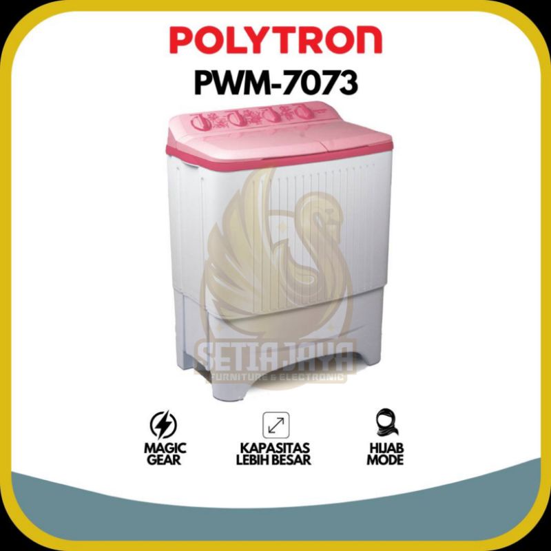 Jual Polytron Mesin Cuci Tabung Samba Series Kg Pwm P Shopee Indonesia