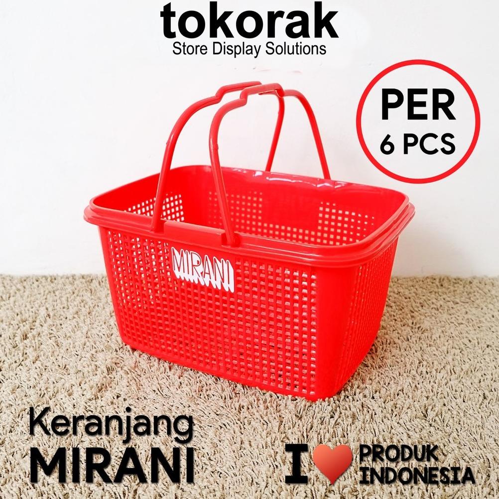 Jual Keranjang Belanja Mirani Minimarket Supermarket Swalayan Per Pcs Shopee Indonesia