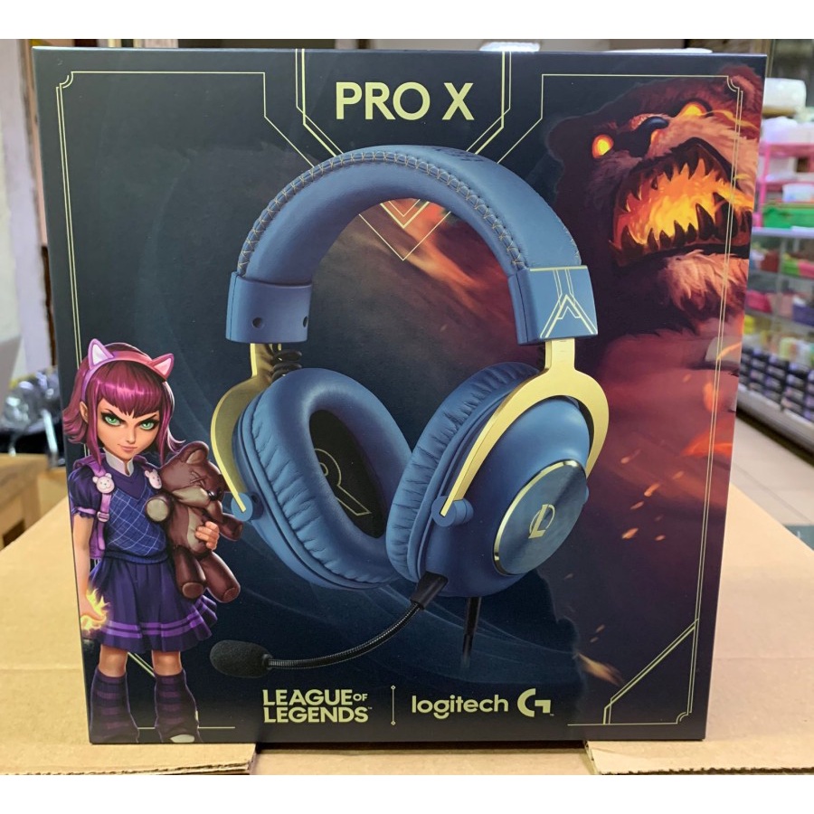 Jual Logitech G PRO X Wired 7.1 Gaming Headset League of Legends ...