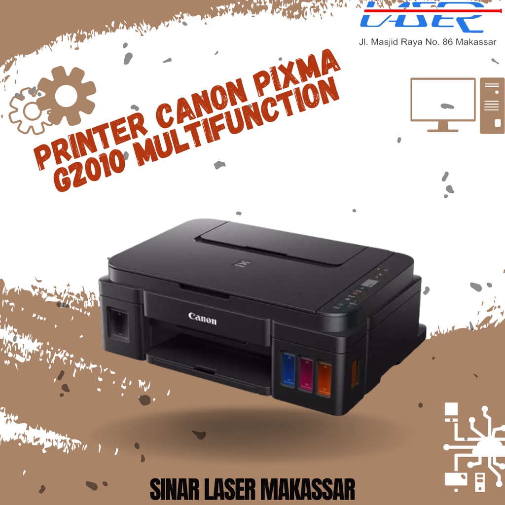 Jual PRINTER CANON PIXMA G2010 MULTIFUNCTION GARANSI RESMI PRINTER ...