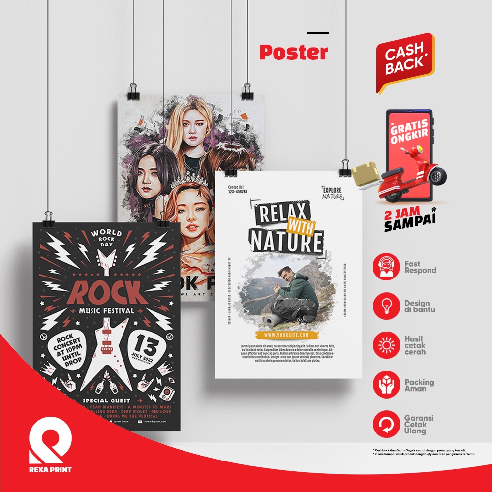 Jual Poster Custom | Cetak Satuan | Murah | Shopee Indonesia