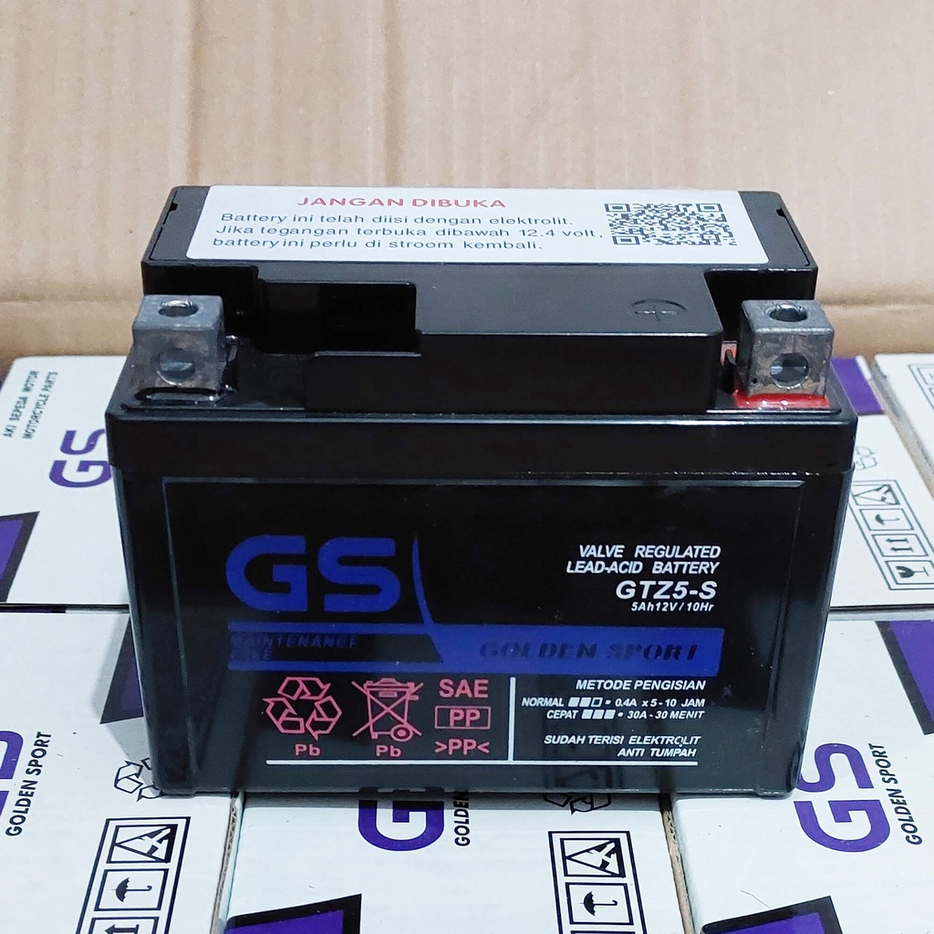 Jual Aki Motor Vixion, Byson, Xeon, NVL, R15 GS GTZ5S Aki Kering Yamaha ...