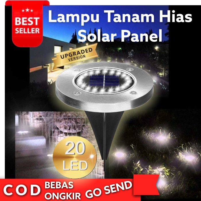 Jual Lampu Tanam Garden Taman Solar Tenaga Surya Outdoor Led