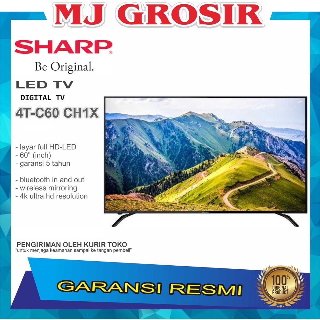 Jual Led Tv Sharp Ch Ch X Inch Digital Tv Shopee Indonesia