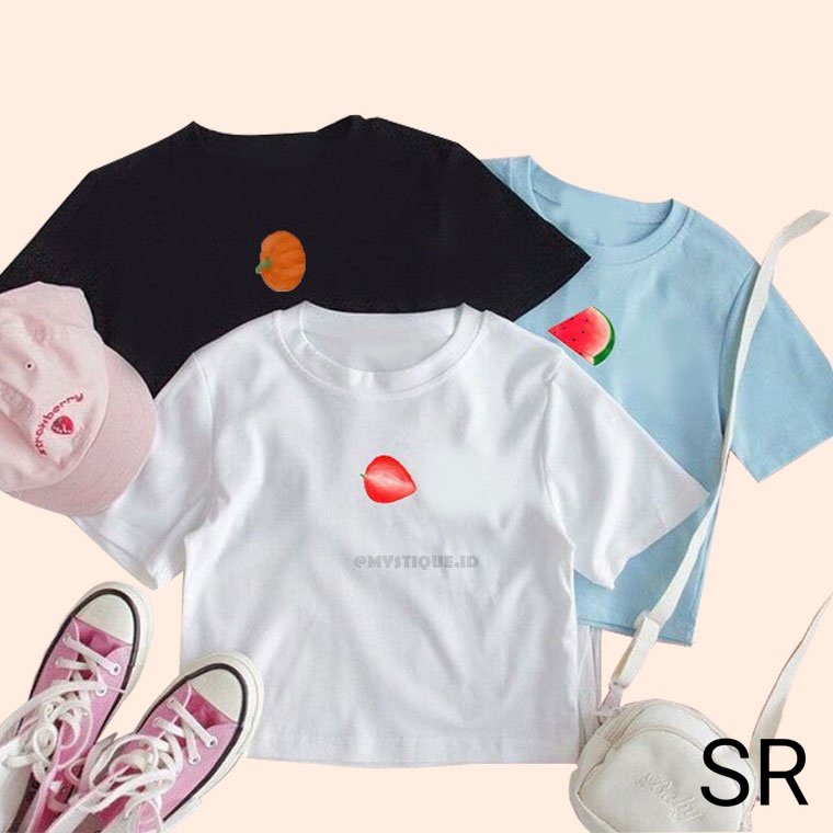Jual SR - BAJU KAOS BUAH BUAHAN LUCU DAN AESTHETIC | Shopee Indonesia