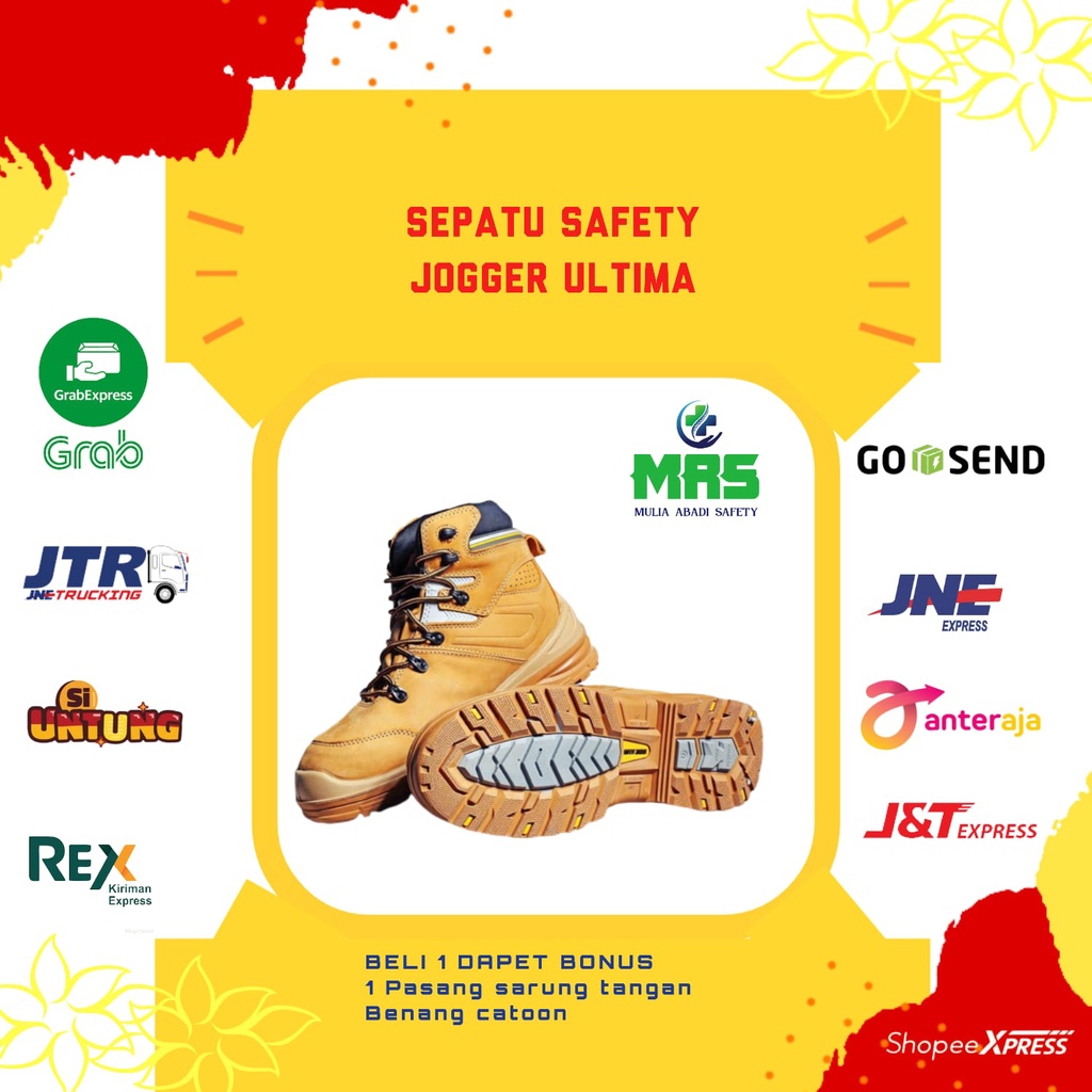 Jual Sepatu Safety Shoes JOGGER ULTIMA S3 ORIGINAL Shopee Indonesia