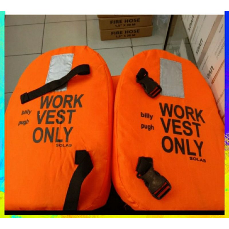 Jual Life Jacket Work Vest Only Pelampung Work Vest Only Marine