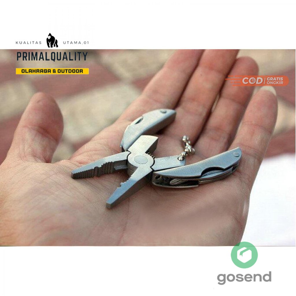 Jual tang Primal Tang Multifungsi EDC Stainless Steel - X5 | Shopee ...
