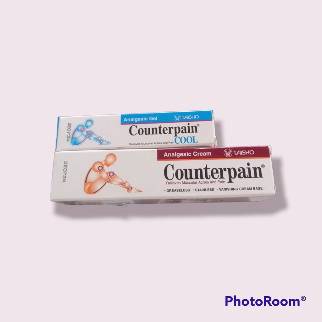 Jual Counterpain 15gr + counterpain cool 5gr banded/krim pereda nyeri ...