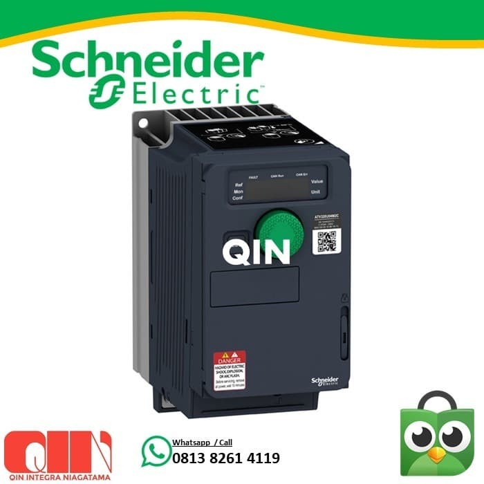 Jual Inverter Motor Vsd Schneider 3Phase 380 Vac 1,5Kw 2Hp Atv320U15N4C ...