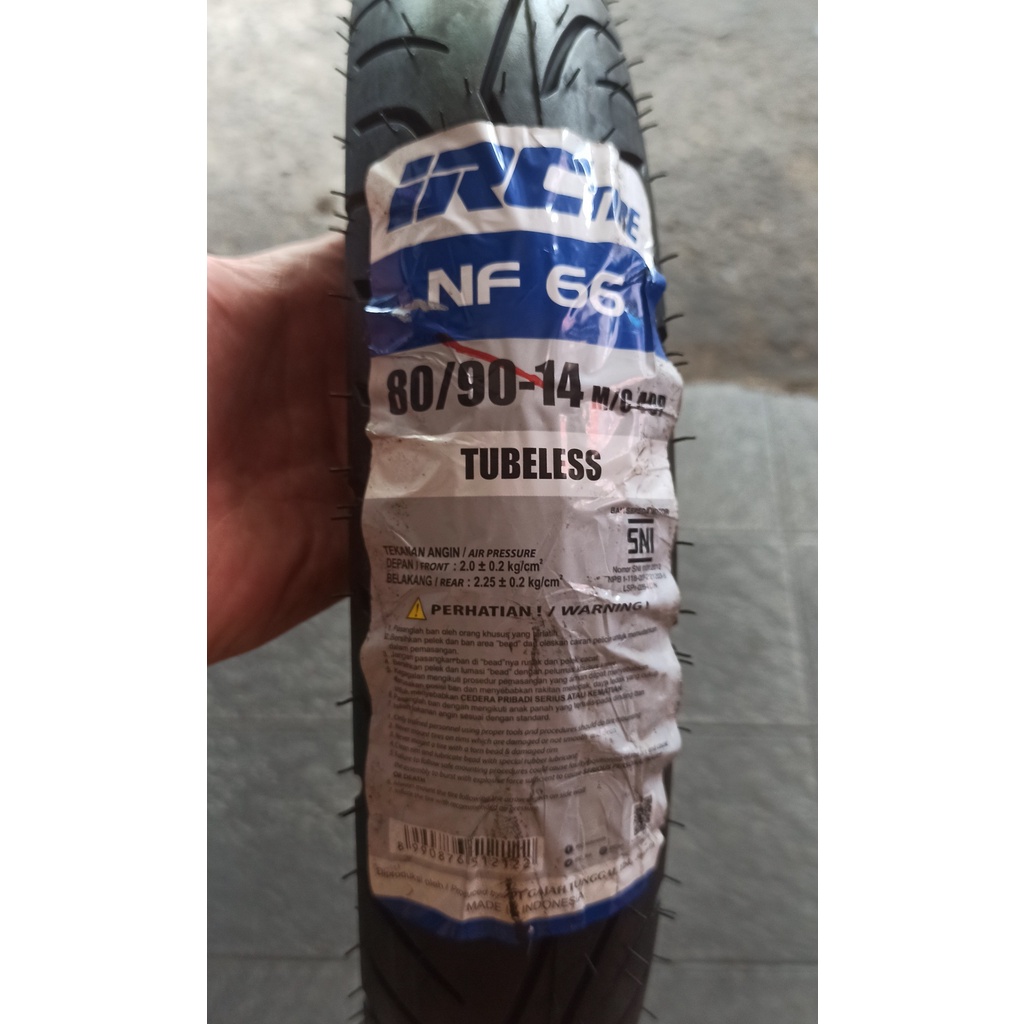 Jual Paket IRC NF 66 ( NF66 ) ukuran 80/90-14 & NR 83 ( NR83 ) ukuran ...