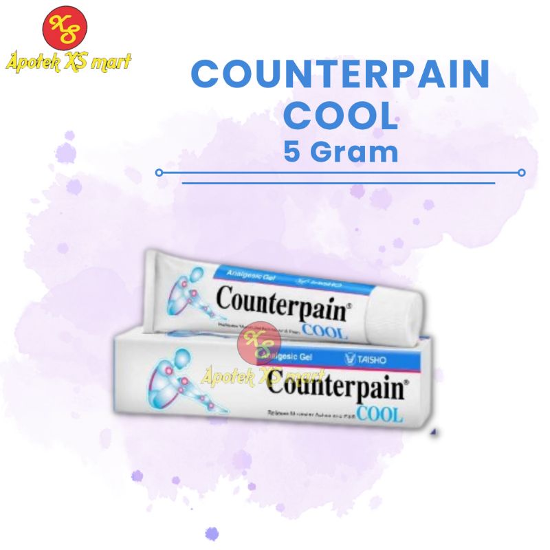 Jual COUNTERPAIN COOL 5 GRAM - MEREDAKAN NYERI SENDI, OTOT DAN TERKILIR ...
