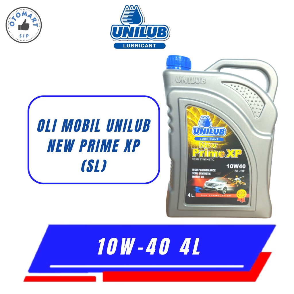 Jual Oli Mobil Xenia Avanza Mobil Bensin UNILUB NEW PRIME XP SAE 10W40 ...