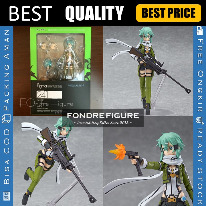 FIGMA KIRITO ASUNA SINON 174 178 241 SWORD ART ONLINE MAX FACTORY SAO  ACTION FIGURE KWS