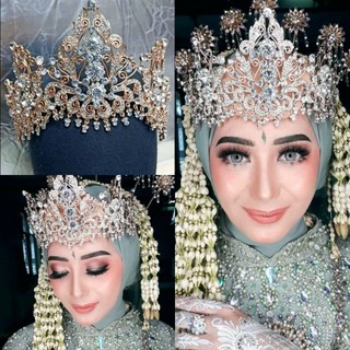 Jual [MK89] Mahkota Adat Pengantin Siger Sunda Jawa Impor | Shopee ...