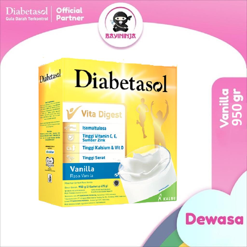 Jual Diabetasol Susu Diabetes Vanila Box G Shopee Indonesia