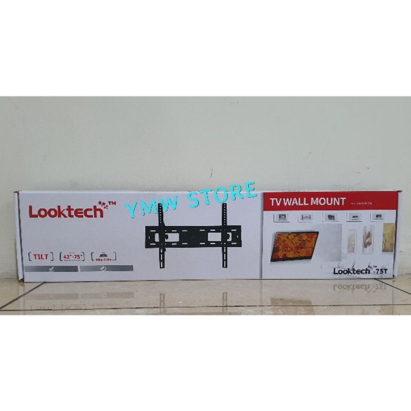 Jual LOOKTECH - 75T / 75 T Wall Bracket TV LCD / LED 42 inch - 75 inch ...
