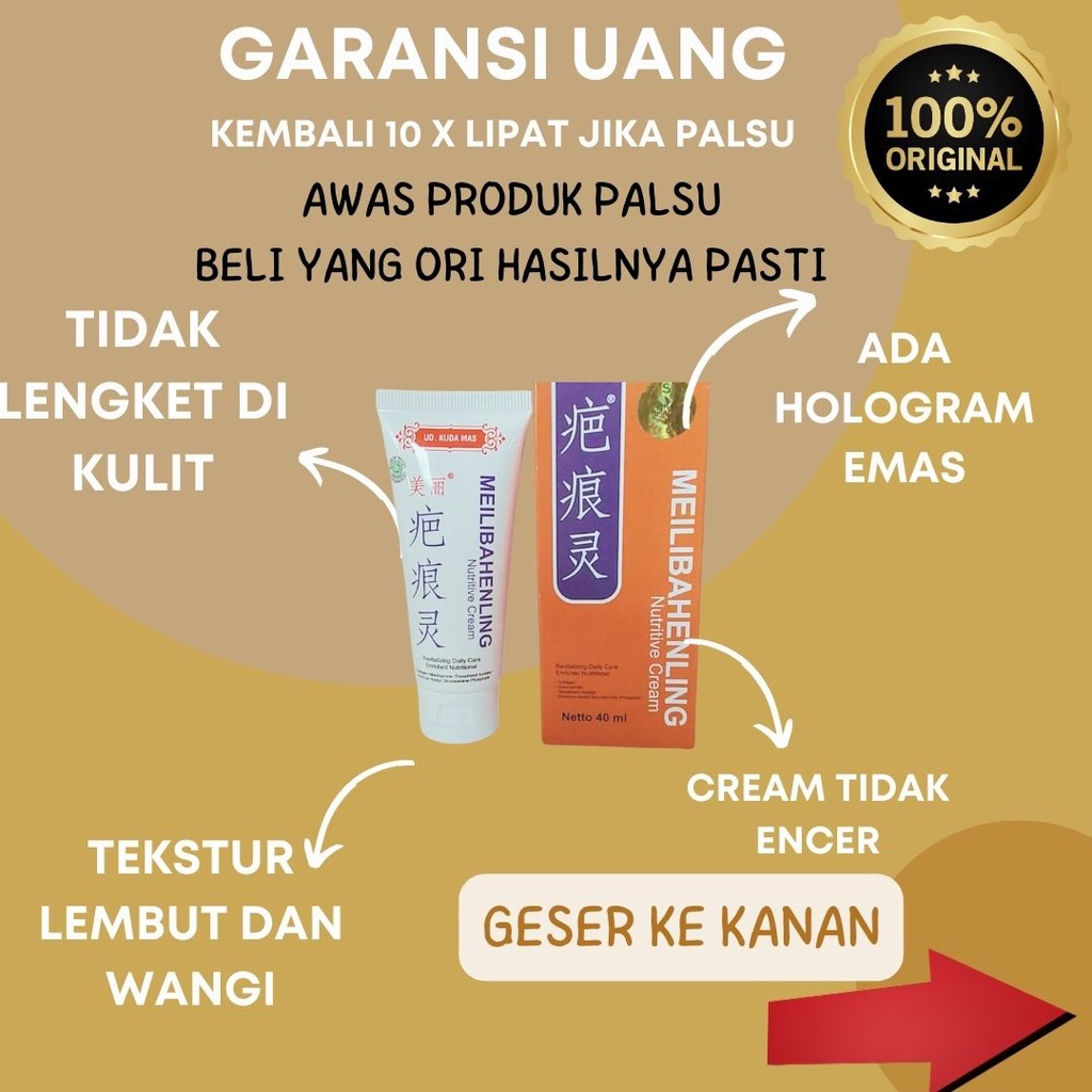 Jual Nutritive Bpom Meilibahenling Original Penghilang Bekas Luka Obat Penghilang Bekas Luka