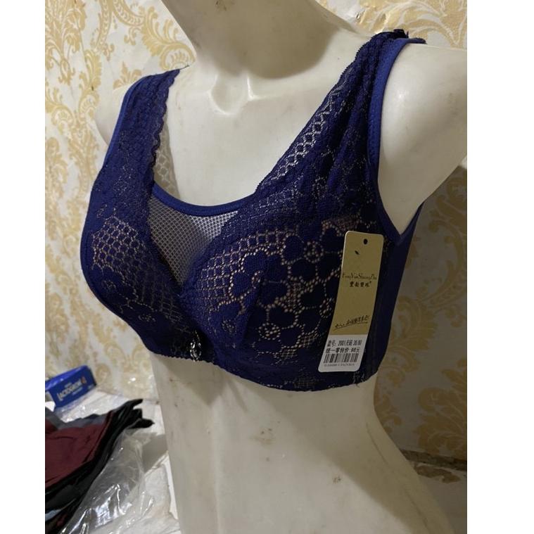 Jual Rekomendasi BH PENEKAN LEMAK/ bra brokat jumbo // bh mengencangkan