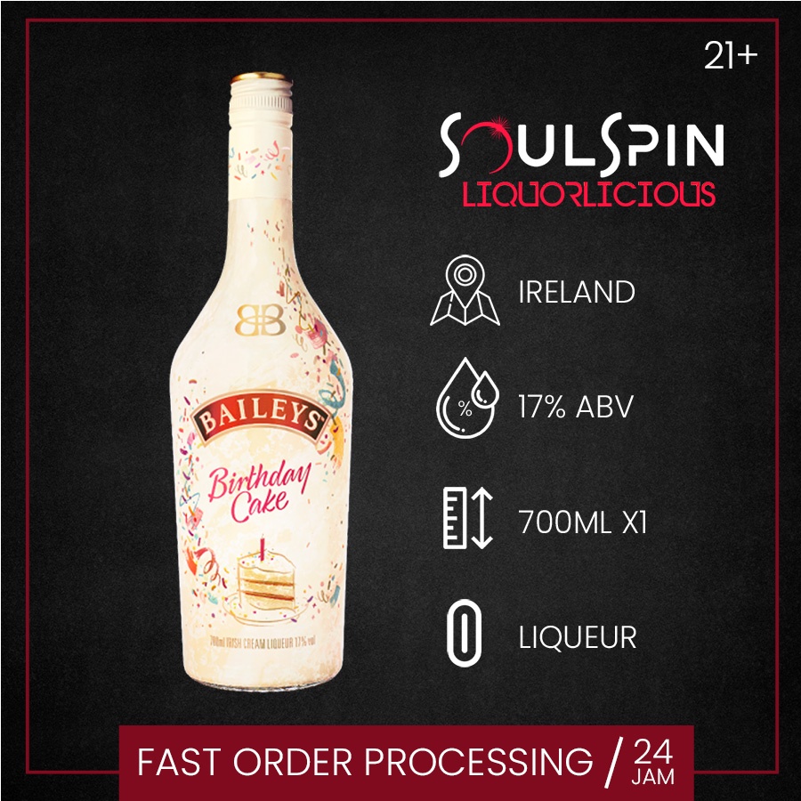 Jual Baileys Birthday Cake Liqueur 700ml | Shopee Indonesia