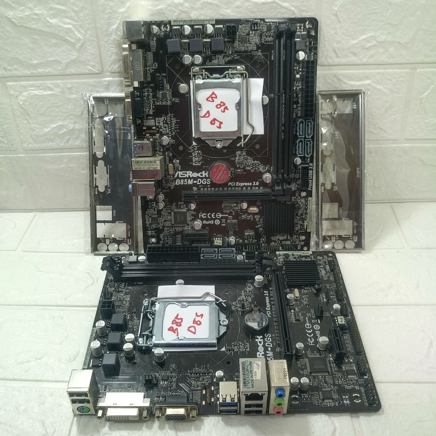 Jual Motherboard/Mainboard ASRock B85M DGS | Shopee Indonesia