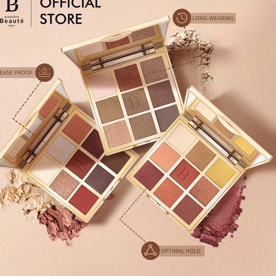 Jual 12 12 HARGA GROSIR Premiere Beaute Batik 9 Color Eye Shadow