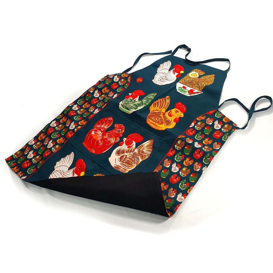 Jual Apron Dapur Celemek Masak IGOR Celengan Ayam Ilustrator Desainer ...