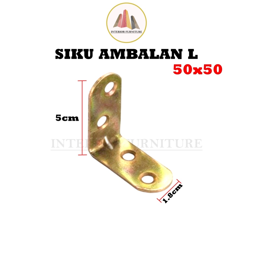 Jual SIKU RAK VERSENG L (Besi) Penyangga Kayu | Shopee Indonesia