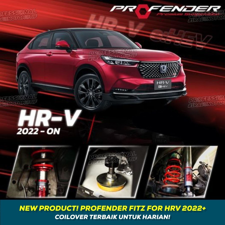 Jual Shockbreaker Suspensi COILOVER PROFENDER FITZ HONDA HRV 2022 ...