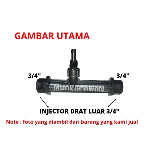 Jual Ventury Injector Drat Luar Inchi Venturi Injektor Mixer Pupuk Shopee Indonesia